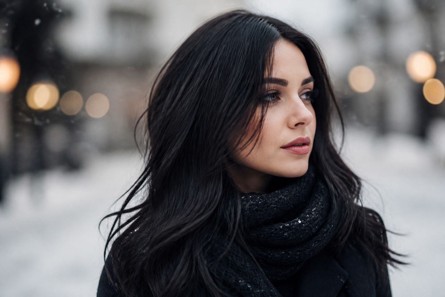 Cool Winter Hair Colors: High-Contrast Shades That Stay Balanced