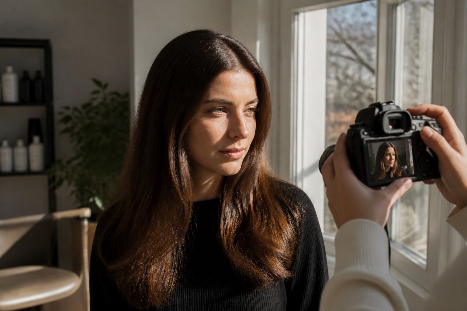 Hair Colour Analysis in Natural Light